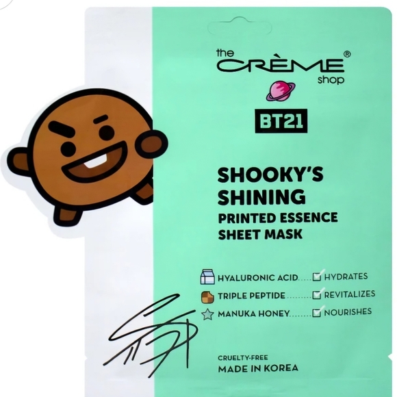 *NEW* The Crème Shop | BT21: Complete Printed Essence Sheet Mask Collection - Picture 13 of 13